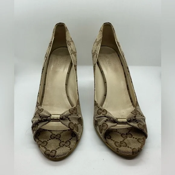 GUCCI WEDGES SZ 8B - Picture 7 of 9